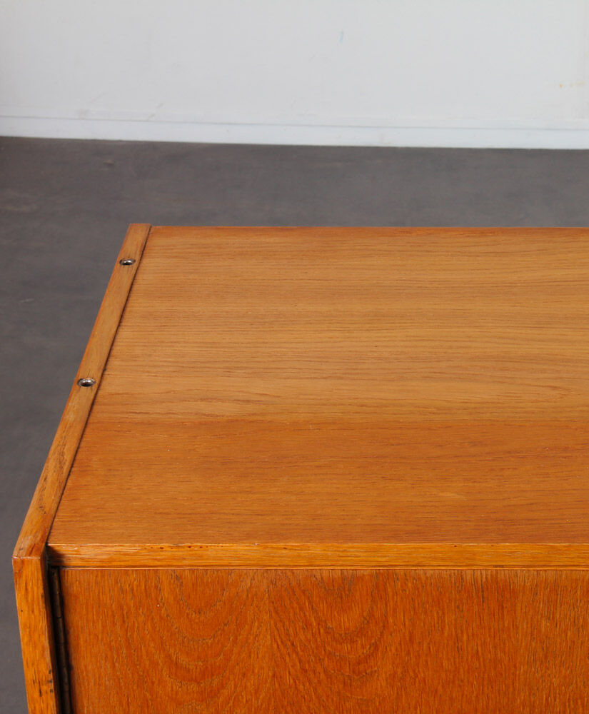 Vintage oak storage by Jiri Jiroutek, model U-458, 1960