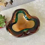 Vintage Murano Sommerso ashtray