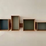 Large designer bookcase from the Danish brand We do Wood