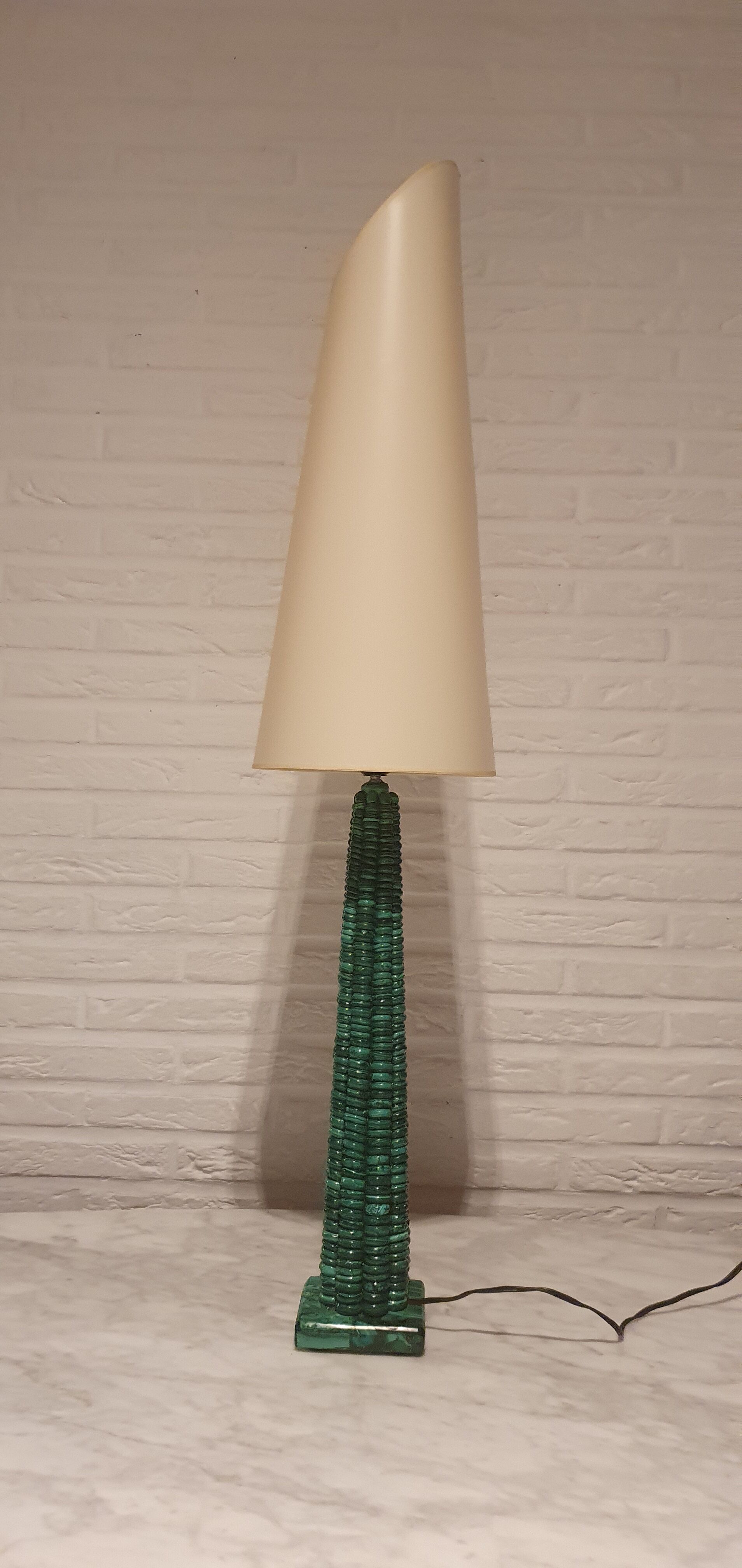 Malachite lamp, 50s