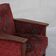 Pair of dutch art deco armchairs