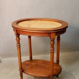 Table volante cannée ovale