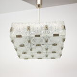 Mid-century chandelier Kamenický Šenov, Preciosa, 1970's.