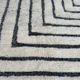 Handmade pure wool rug, size 2/3 m.
