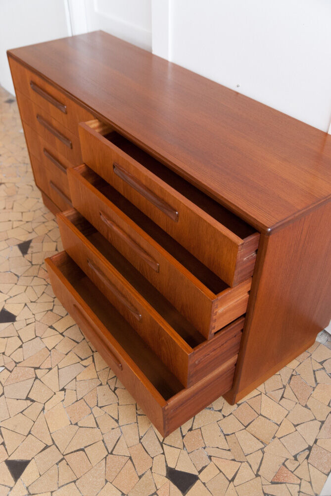 Double chest of drawers Gplan Fresco teak