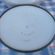 Le Creuset collection, old enamelled cast iron casserole, beautiful condition