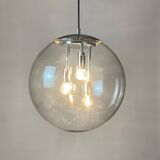 Lampe suspendue XL Spoutnik Big Ball Doria Leuchten, Allemagne Spaceage des années 1970
