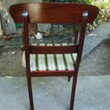 Ancient English mahogany armchair