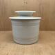 Porcelain butter dish