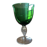 Vannes crystal footed cup from Châtelet France