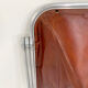 Plona camel leather chair by Giancarlo Piretti for Anonima Castelli, 1970