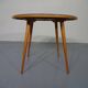 Glass and Cherrywood Table, 1960s