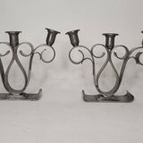 Art Deco candlesticks Delavan Paris
