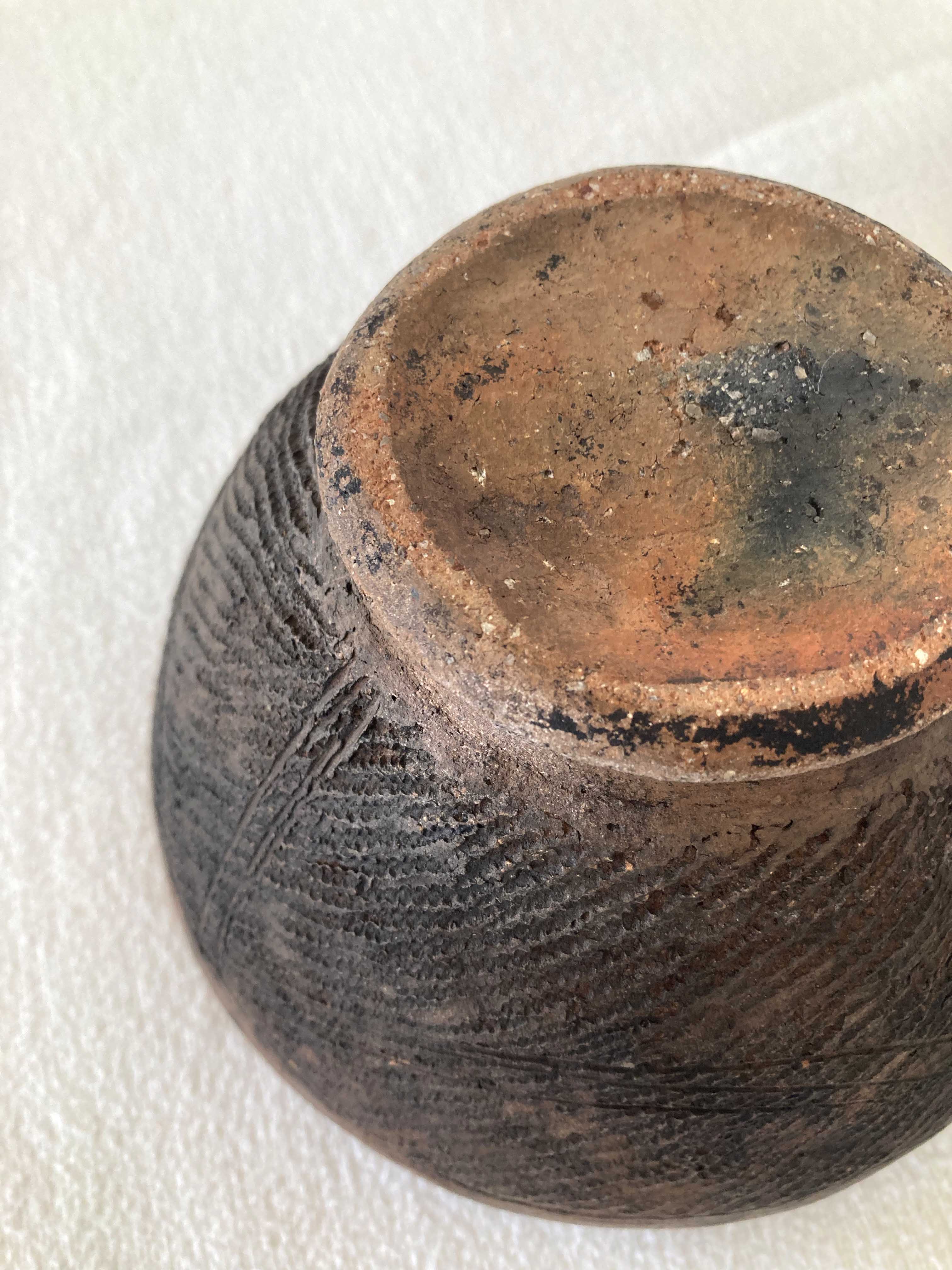 Vintage terracotta bowl