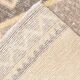 3x12 Light Yellow & Brown Turkish Vintage Runner Rug, 80x373Cm