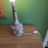 Quimper ceramic lamp base, Millot