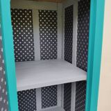 Vintage wooden vestiary