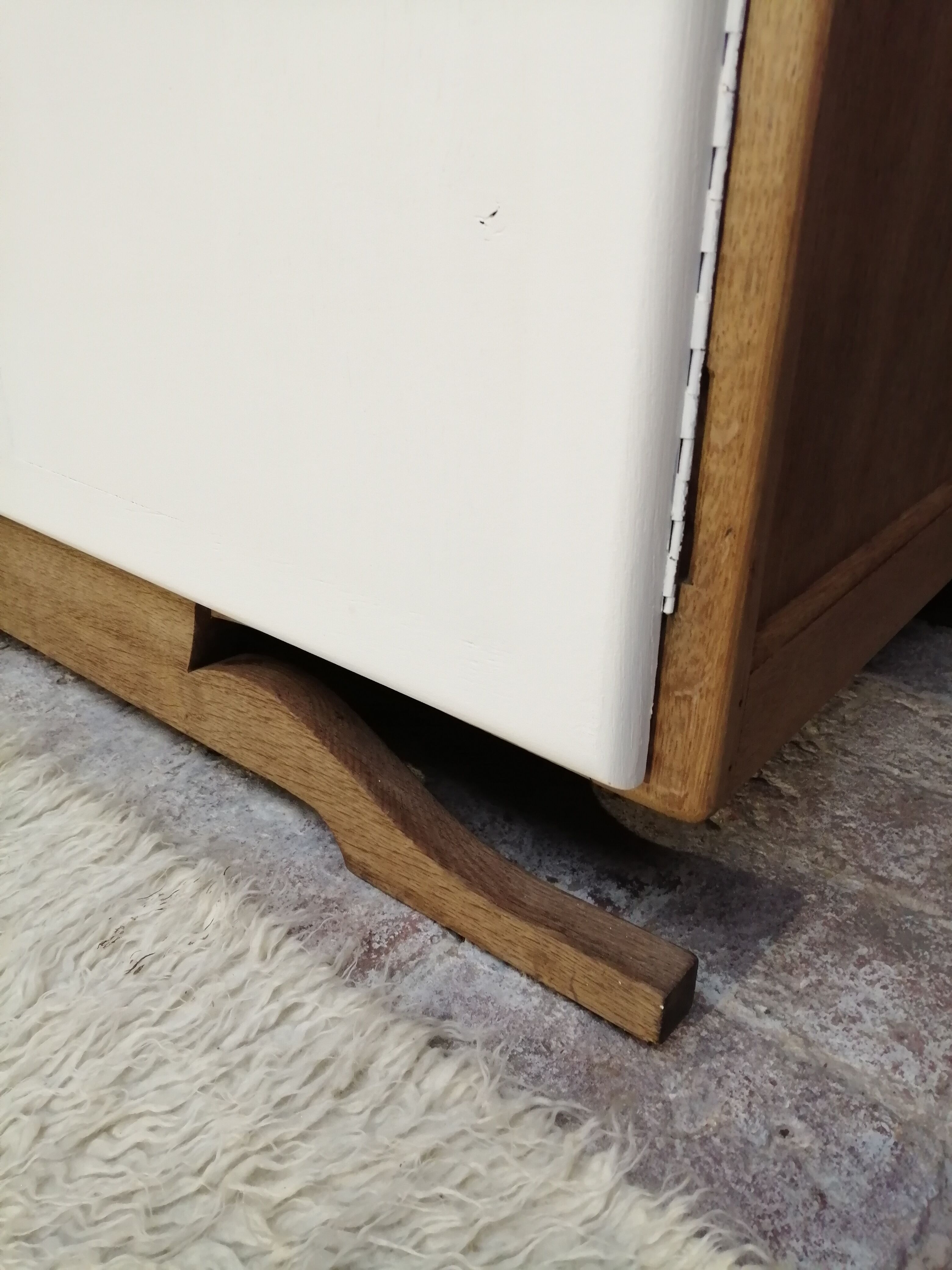 Buffet mado brushed oak and vintage cream