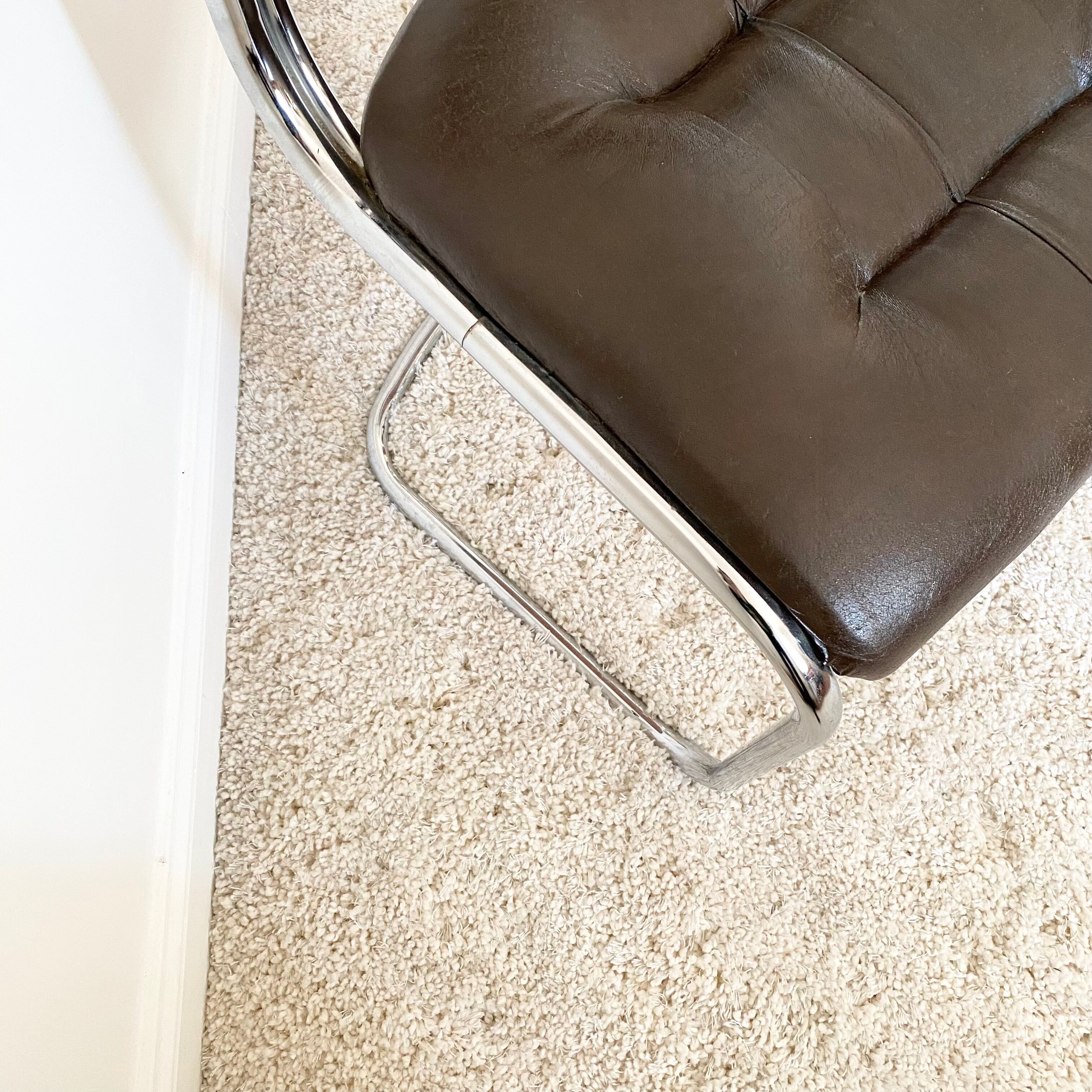 Vintage leather design chair