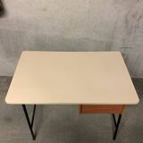 Vintage modernism desk with two drawers