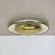 unique 42cm Brass Gino Sarfatti Style Ceiling wall Light Flushmount, Italy