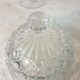 Cloche à fromage ancienne en verre