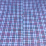 Vintage outdoor tablecloth for homemade parasol
