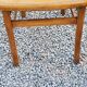 Set of 4 bistro chairs in beech and blond oak from the 50s