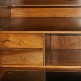 Louis XVI period light mahogany secretary