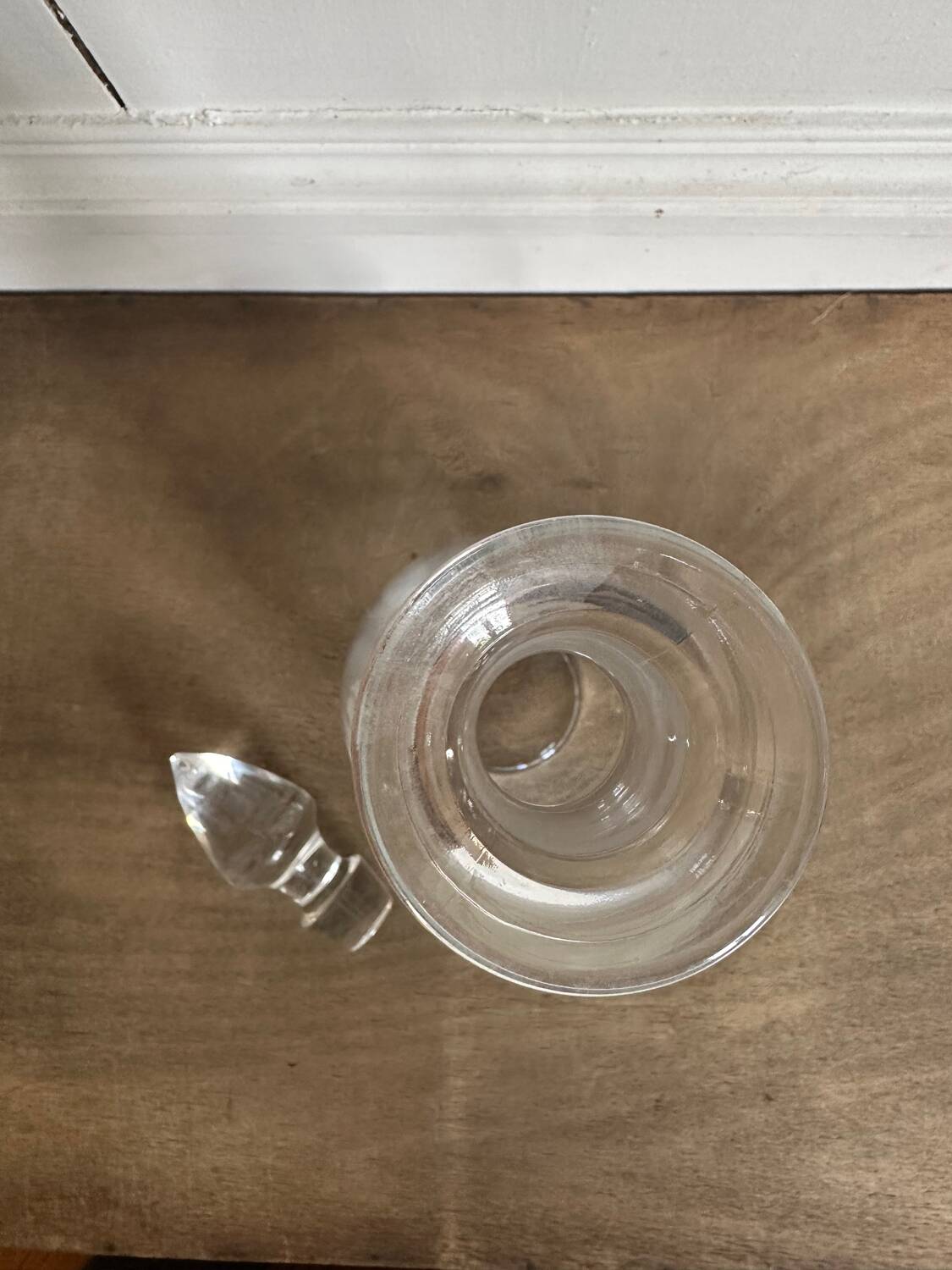 Carafe vintage forme goutte