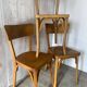 Mismatched Baumann bistro chairs