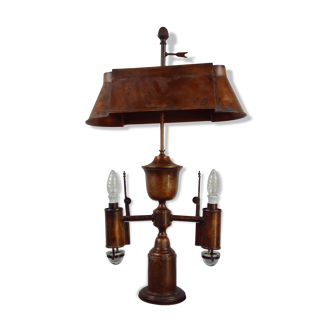 Lampe de table en cuivre maritime, première moitié du 20ème siècle.
