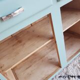 Aquamarine low buffet