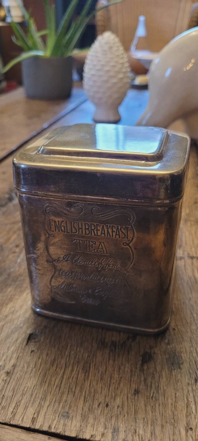 Old English tea box
