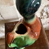 Duck slip pitcher or vase