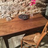 Oak side table