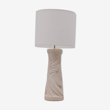 Lampe en pierre du Gard dans le style de Albert TORMOS, 1970