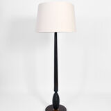 Dark wooden floor lamp, 1930s.