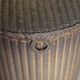 Lloyd Loom chest from England from the 1930s, wicker storage trunk.