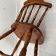 4 chaises western de saloon vintage 1970-1980