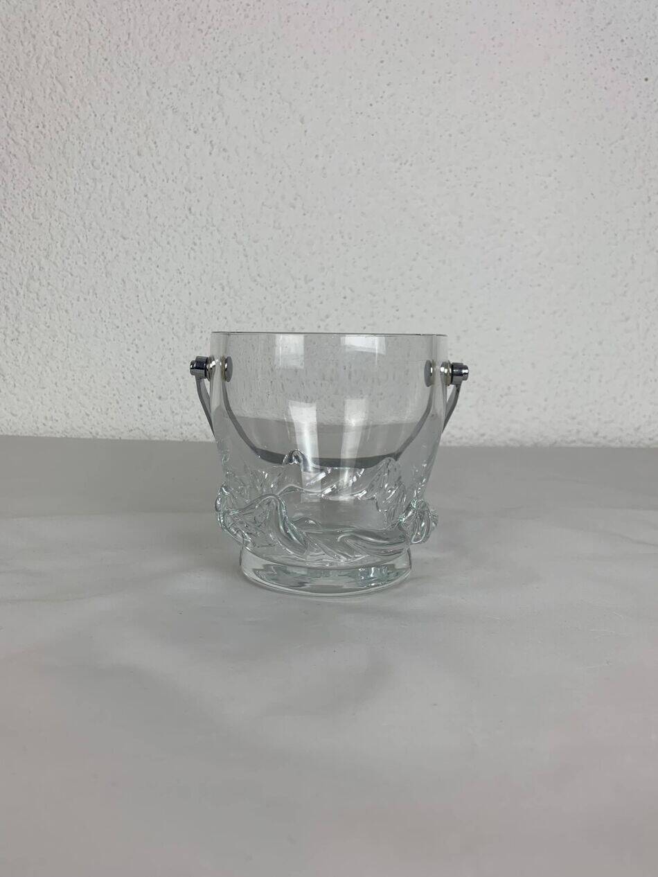 Daum Sorcy crystal ice bucket