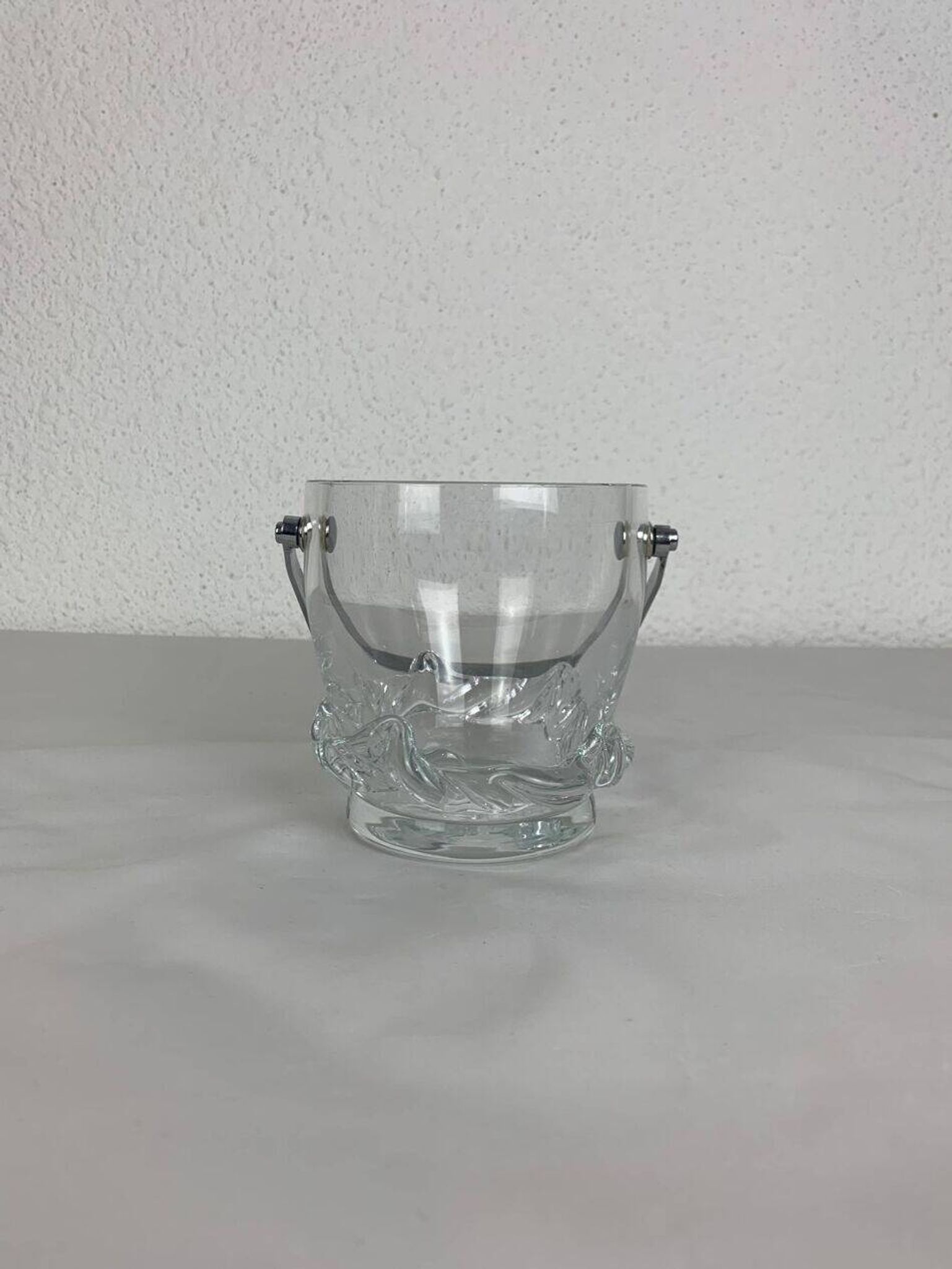 Seau à glace Daum Sorcy en cristal
