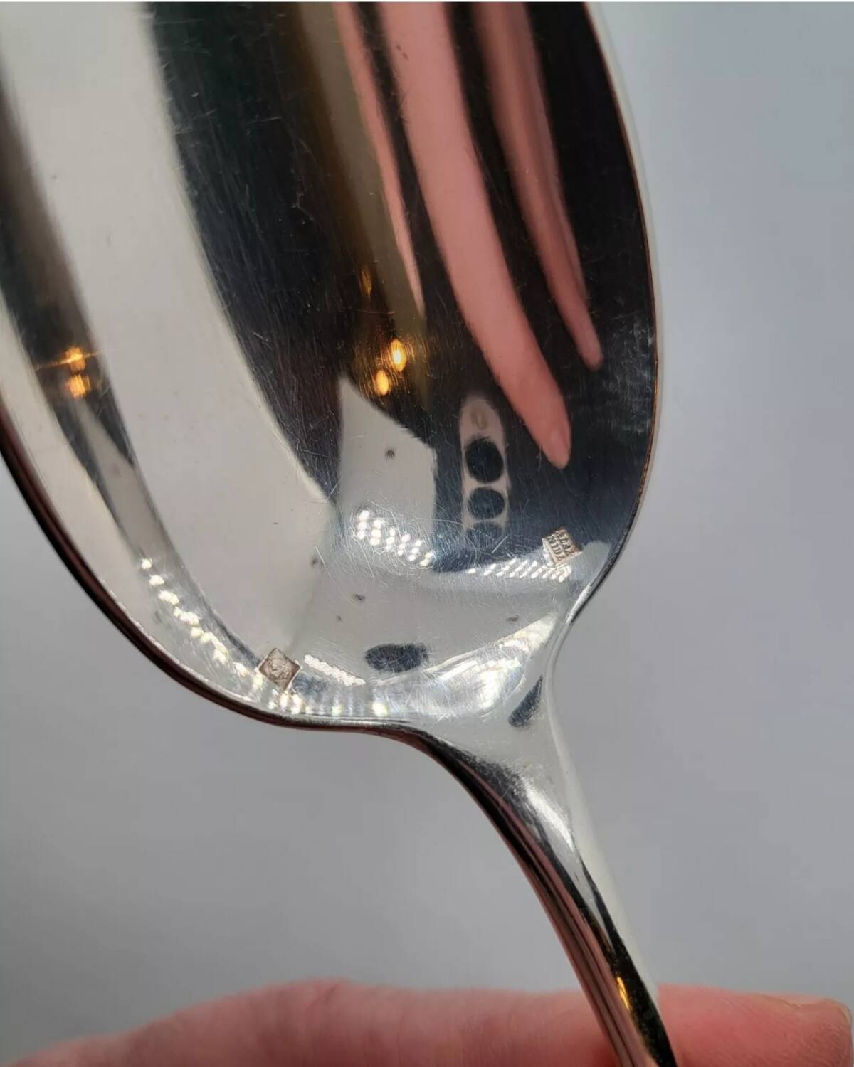 7 Alfenide Silver Metal Table Spoons