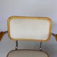 Paire de chaises B64 en velours