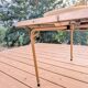 Vintage oval camping folding table