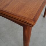 Teak table, Danish design, 1970s, production: Denmark