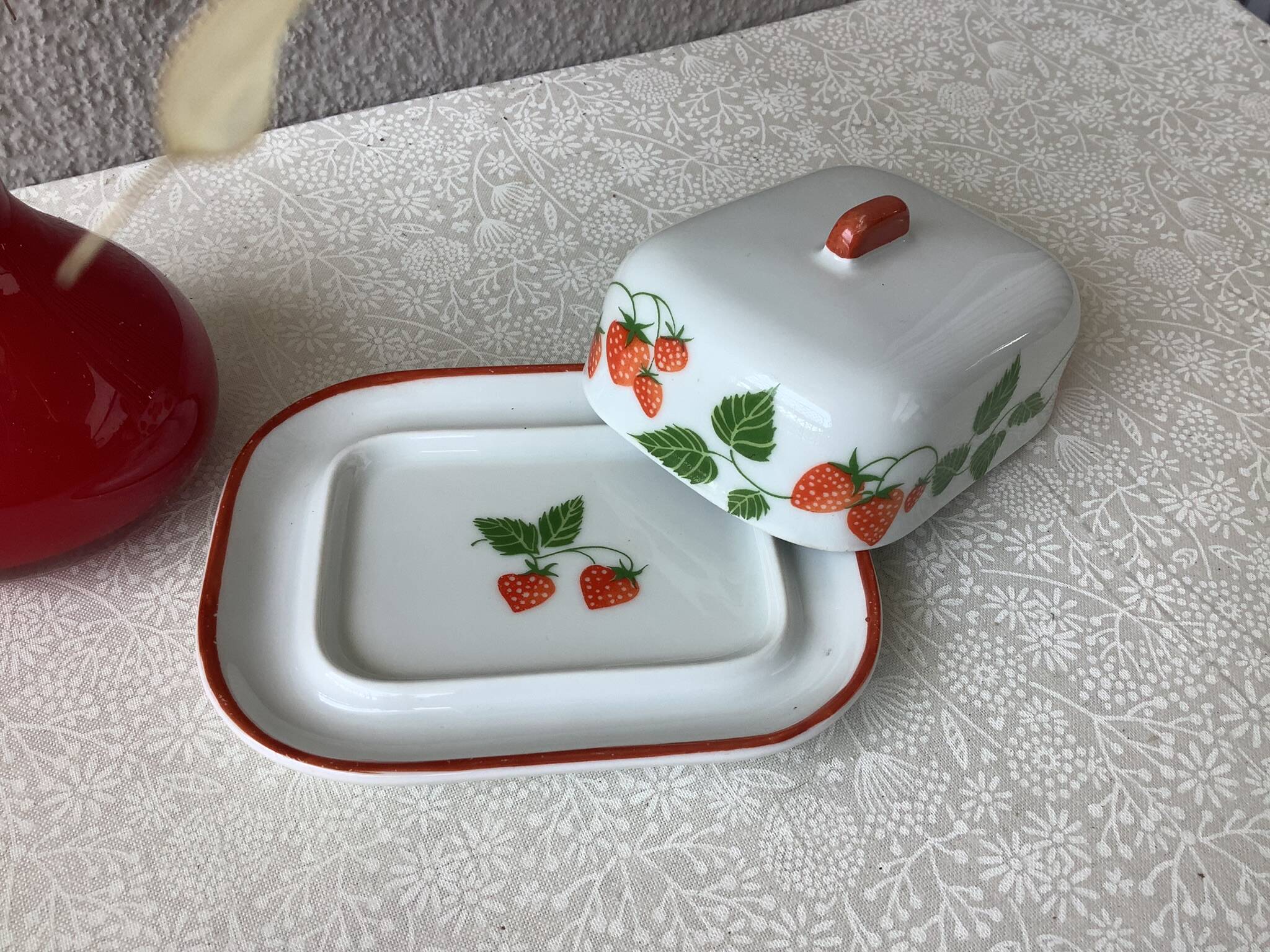 Beurrier Pillivuyt porcelaine individuel