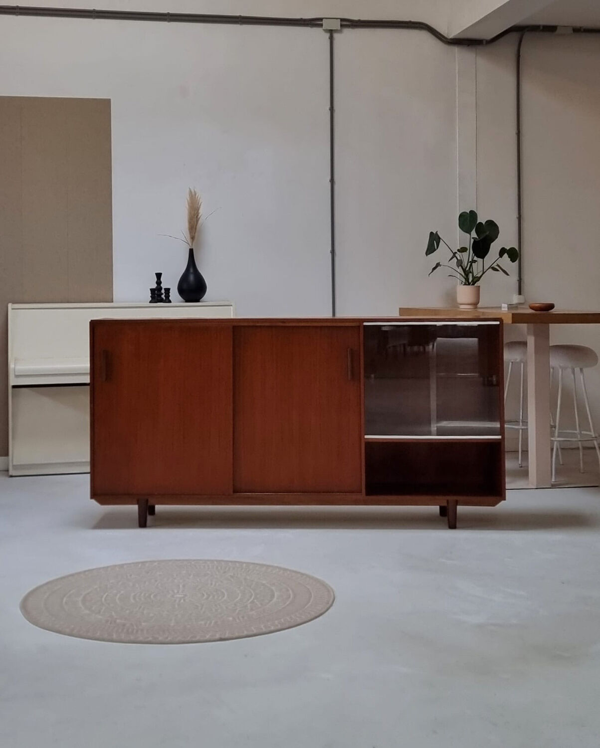 Central table from the mid-century