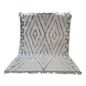 Handmade wool Berber rug 301X208 cm