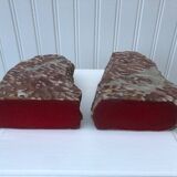Pair of marble bookends